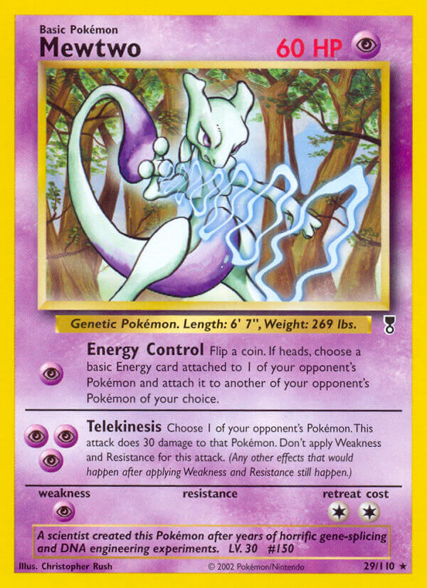 Check the actual price of your Mewtwo 29/110 Pokemon card