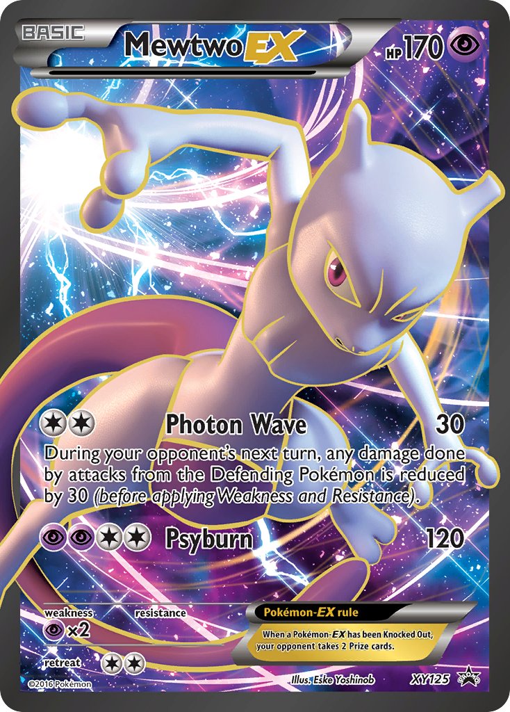 Mewtwo-EX - XY125 - XY Promos