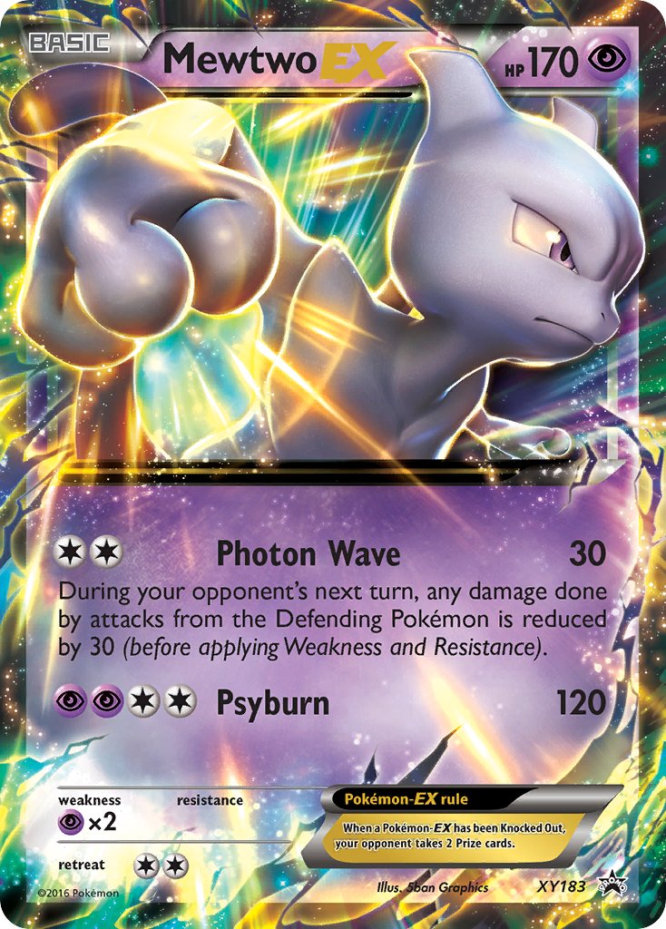 Mewtwo-EX - XY183 - XY Promos