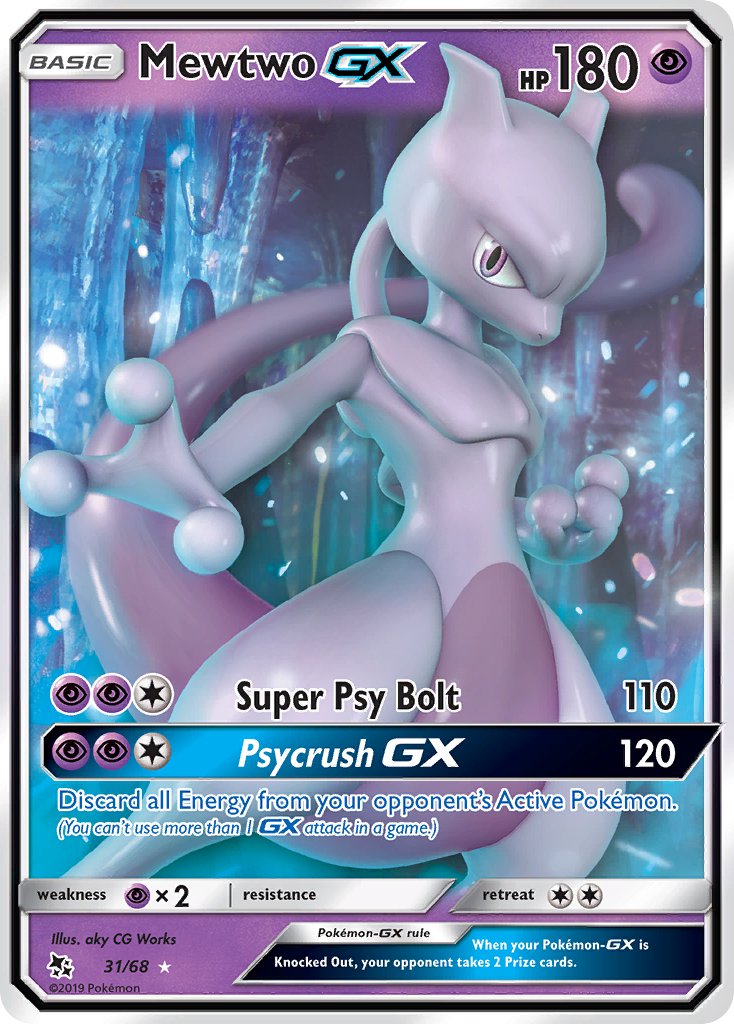 Mewtwo-GX - 31 - Hidden Fates