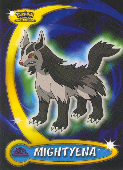 Mightyena - 47 - Topps - Pokemon Advanced Challenge - front