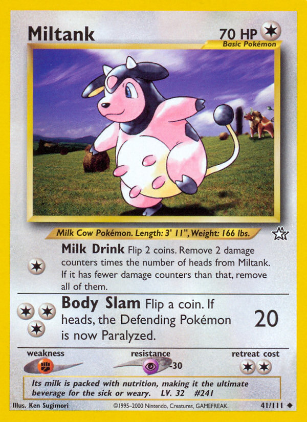 Miltank - Neo Genesis - Unlimited