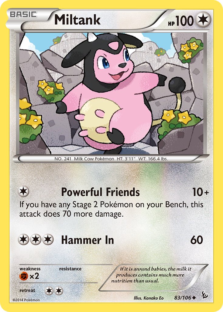 Miltank - 83 - Flashfire