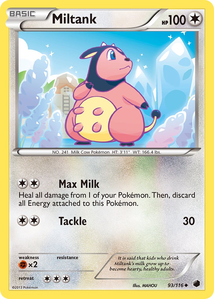 Miltank - 93 - Plasma Freeze