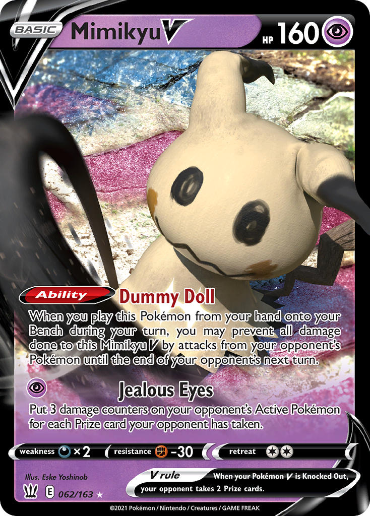 Mimikyu V - 62 - Battle Styles