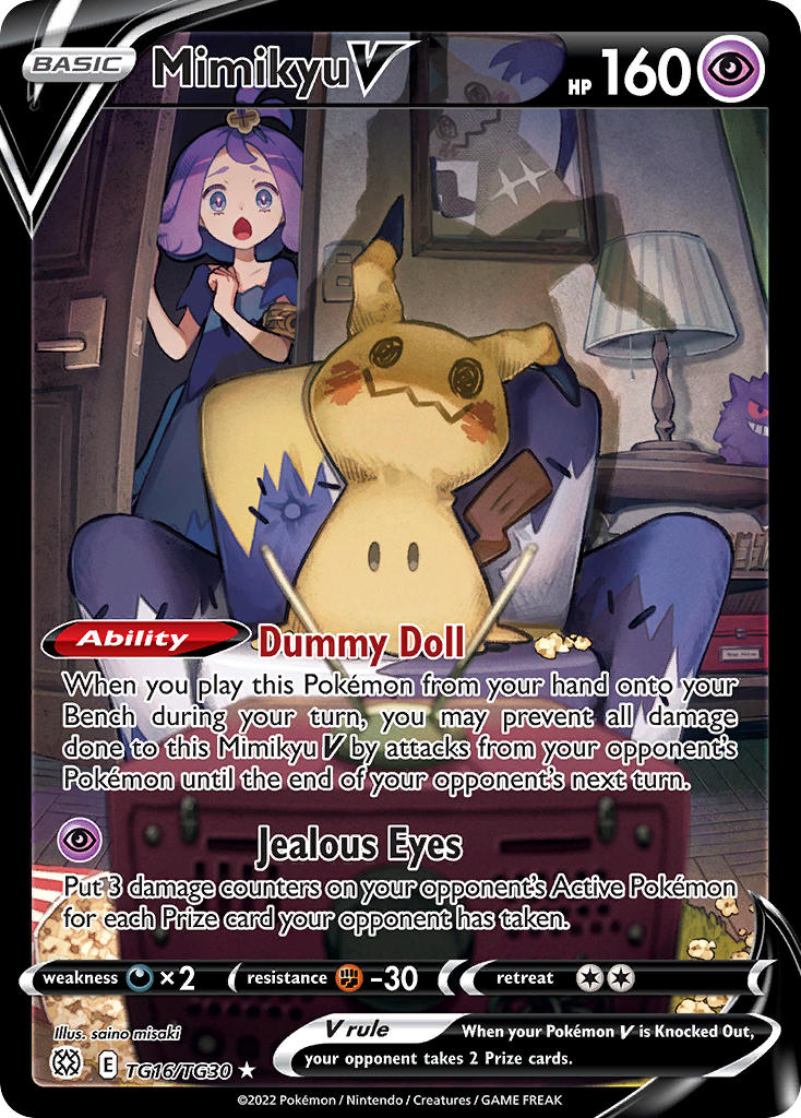 Mimikyu-V (148/163), Busca de Cards