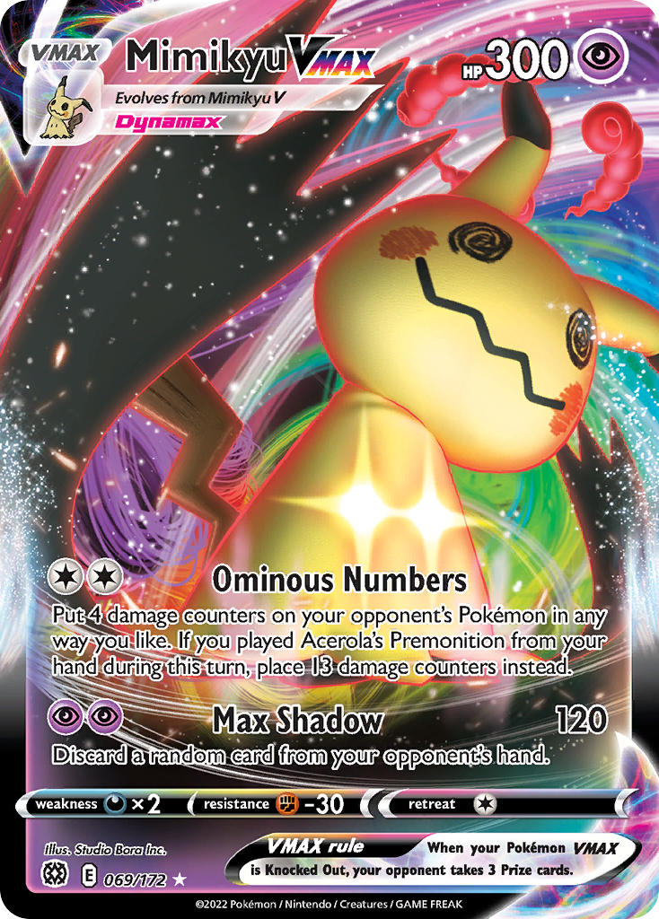 Mimikyu VMAX - 69 - Brilliant Stars