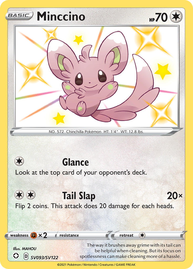 Minccino - SV093 - Shining Fates