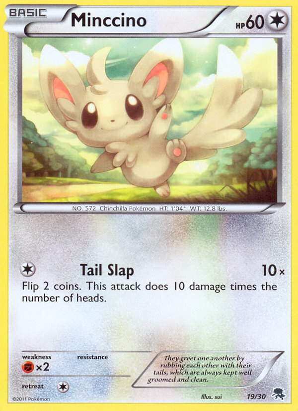 Minccino - 19 - BW Trainer Kit Zoroark