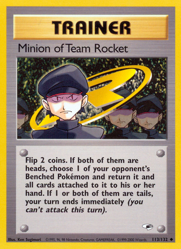 Minion of Team Rocket - Gym Heroes - Unlimited