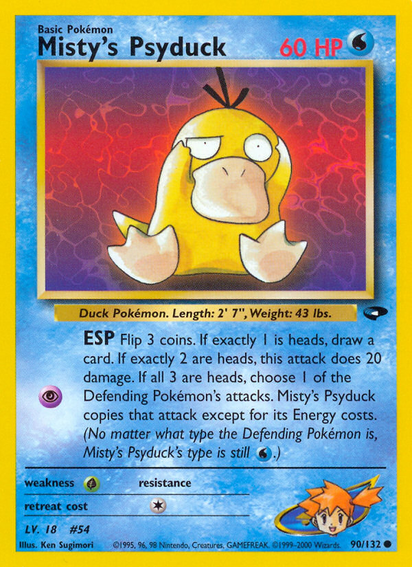 Misty’s Psyduck Gym Challenge Unlimited