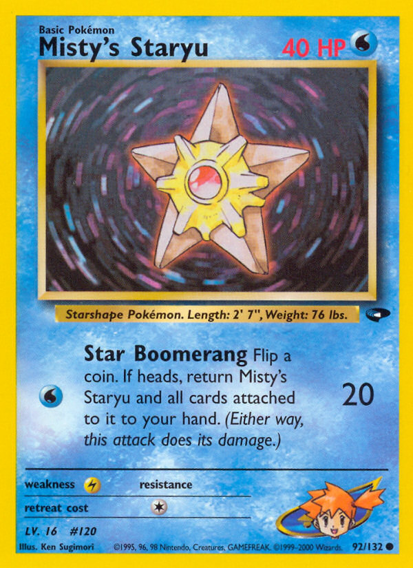 Misty’s Staryu Gym Challenge Unlimited