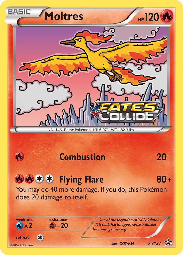 Moltres - XY127 - XY Promos