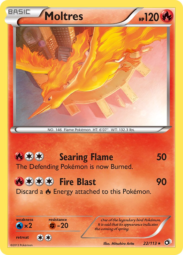 Check the actual price of your Moltres 021/172 Pokemon card