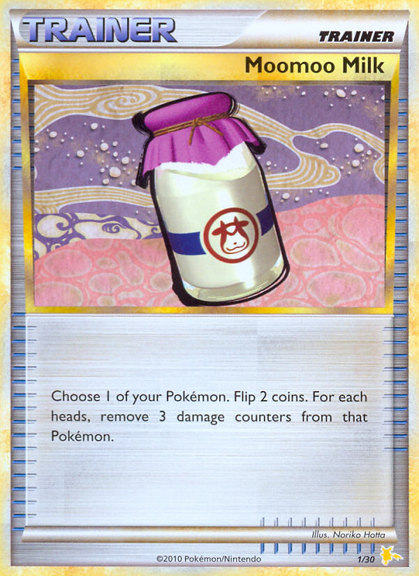 Moomoo Milk - 1 - HGSS Trainer Kit Raichu