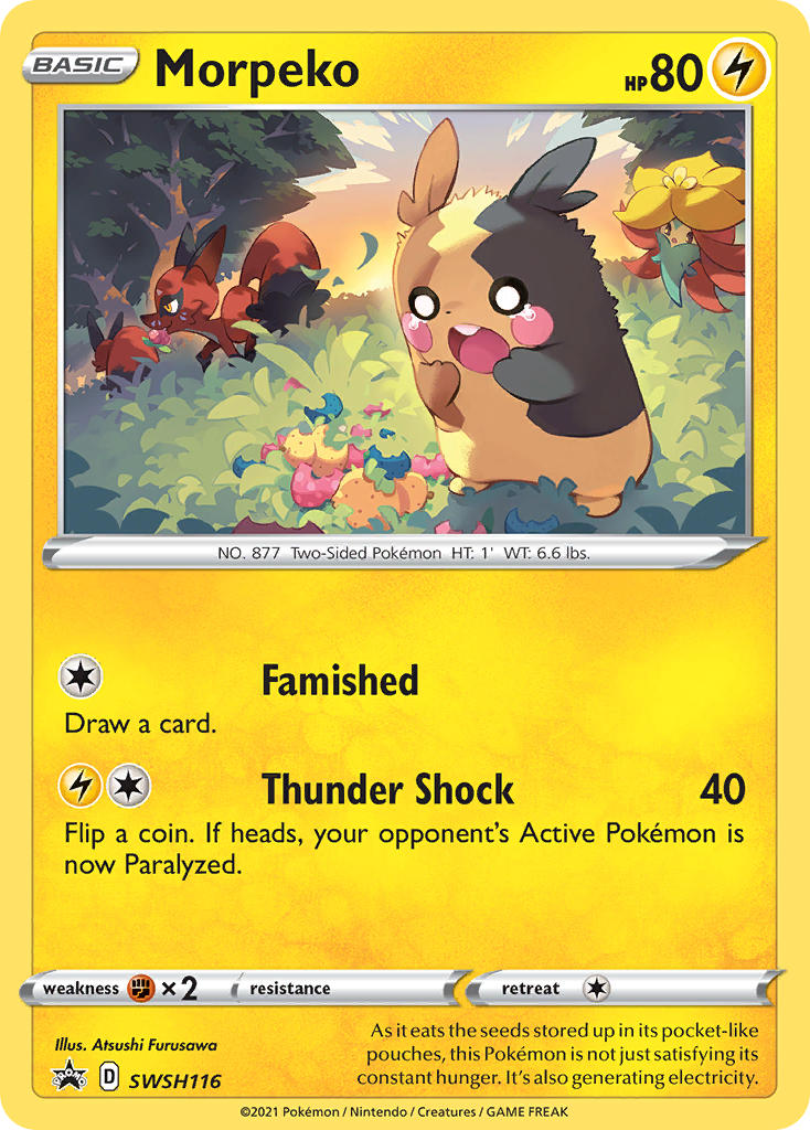 Morpeko - SWSH116 - Sword & Shield Promos