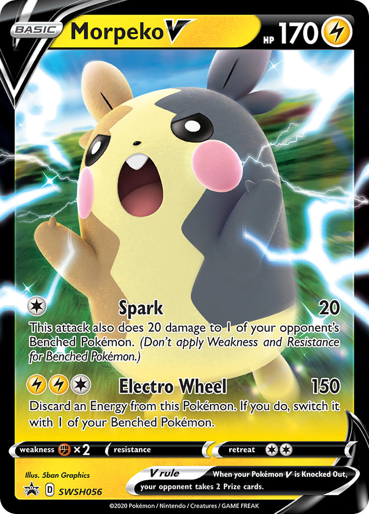 Morpeko V - SWSH056 - Sword & Shield Promos