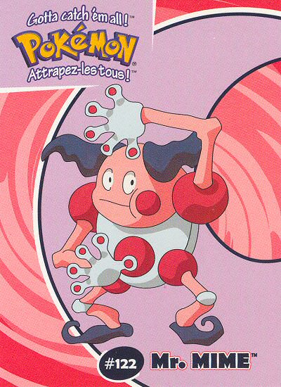 Mr. Mime - 20/40 - Danone  - front