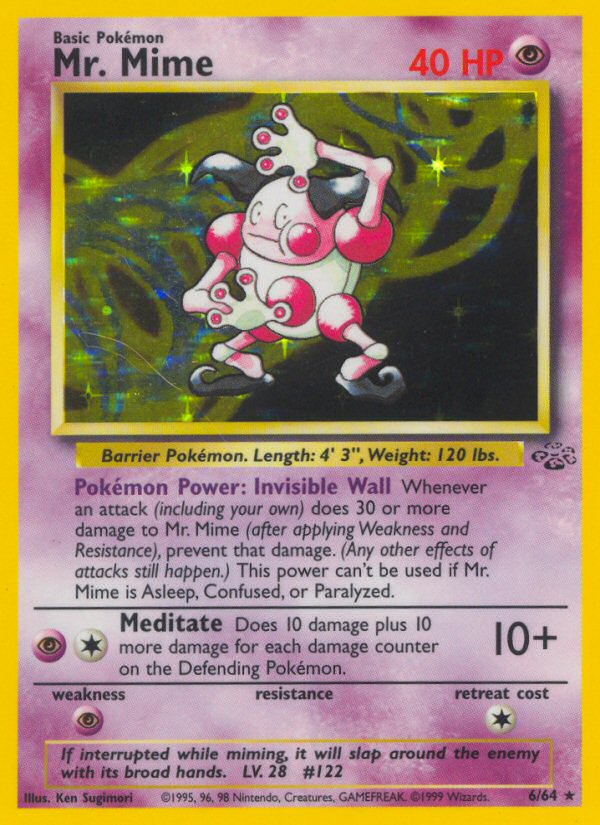 Mr. Mime unlimited jungle set