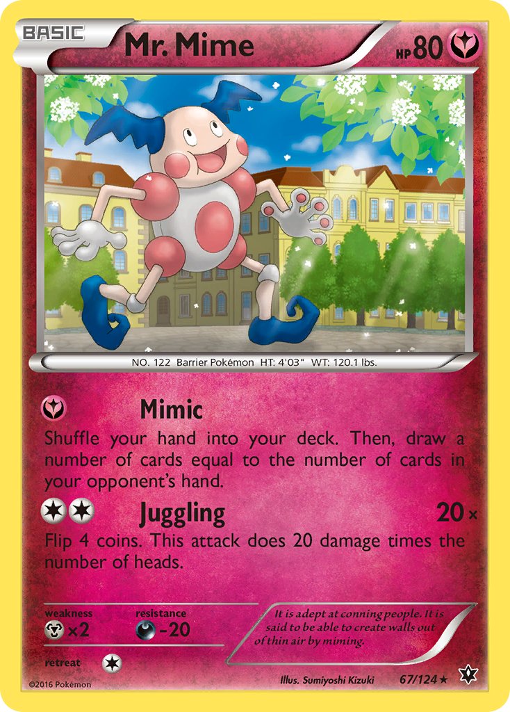 Mr. Mime - 67 - Fates Collide