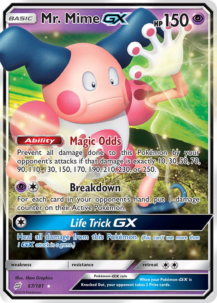 Mr. Mime-GX - 67 - Team Up