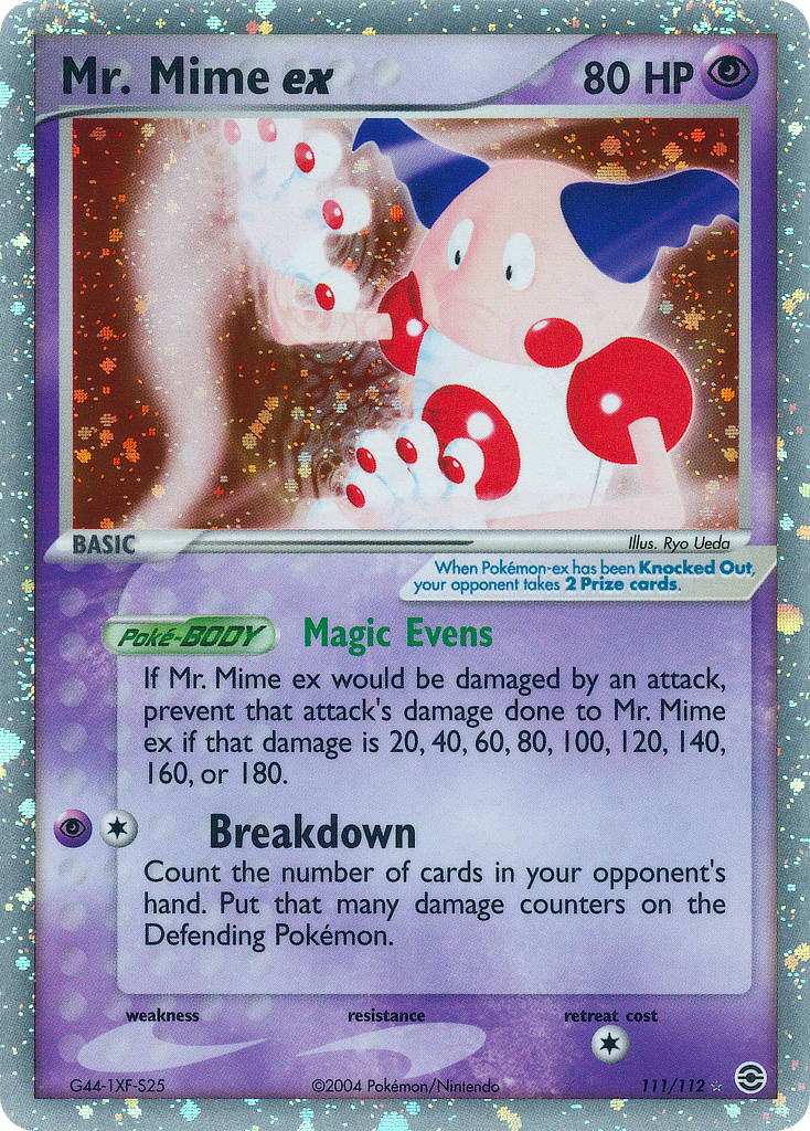 Mr. Mime ex - 111 - FireRed & LeafGreen