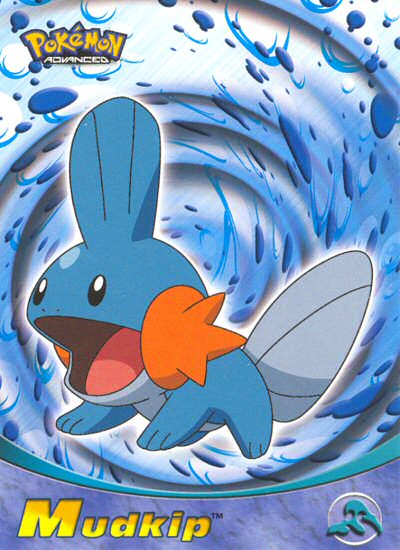 Mudkip - 58 - Topps - Pokemon Advanced - front