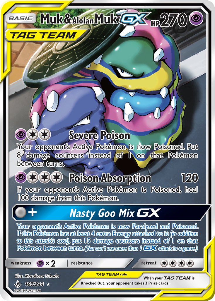 Muk & Alolan Muk-GX - 197 - Unbroken Bonds