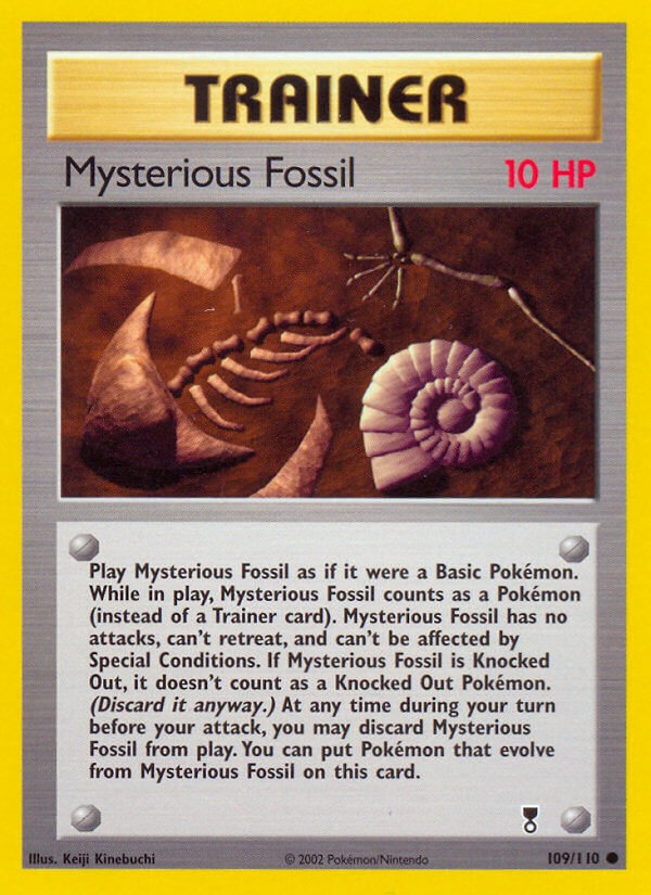 Mysterious Fossil - 109 - Legendary Collection