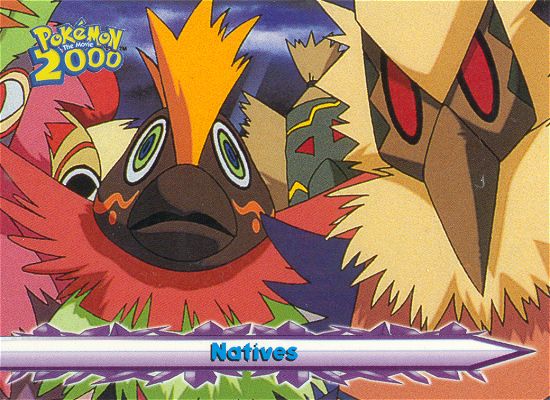 Natives - 22 - Topps - Pokemon the Movie 2000 - front