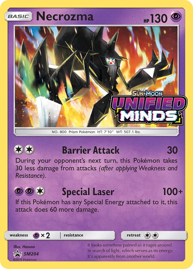 Necrozma - SM204 - Sun & Moon Promos