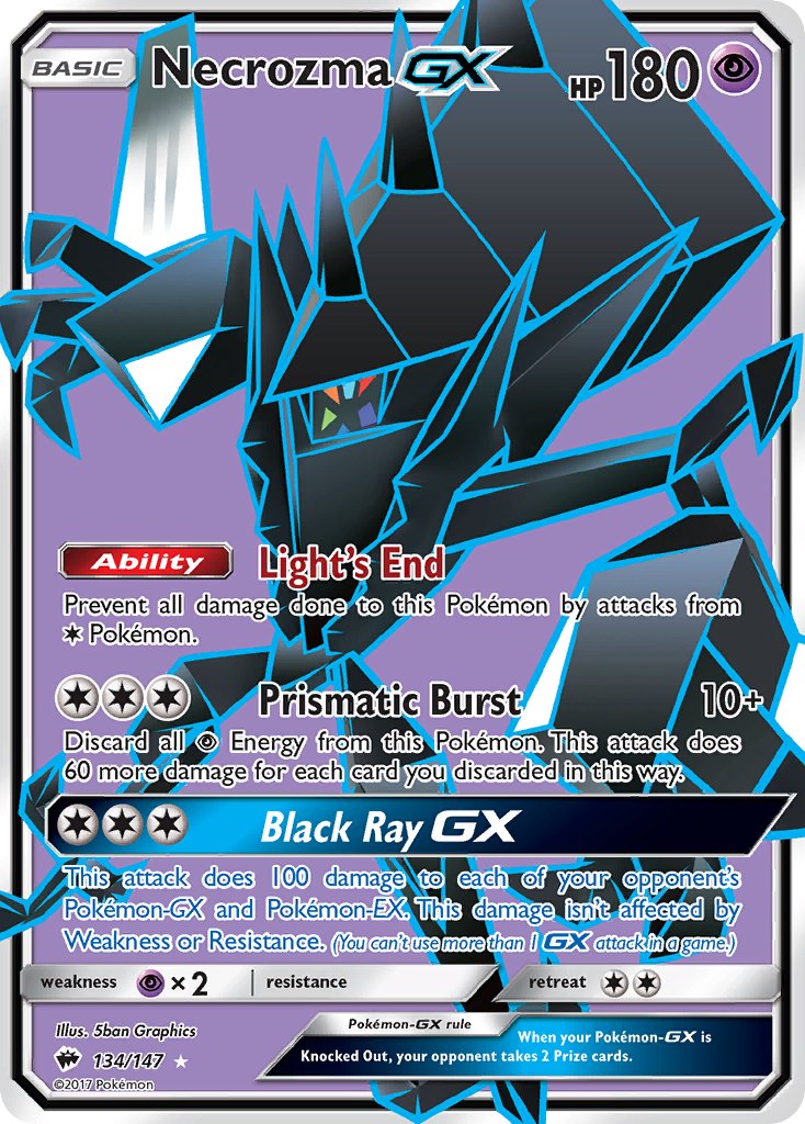 Necrozma-GX - 134 - Burning Shadows