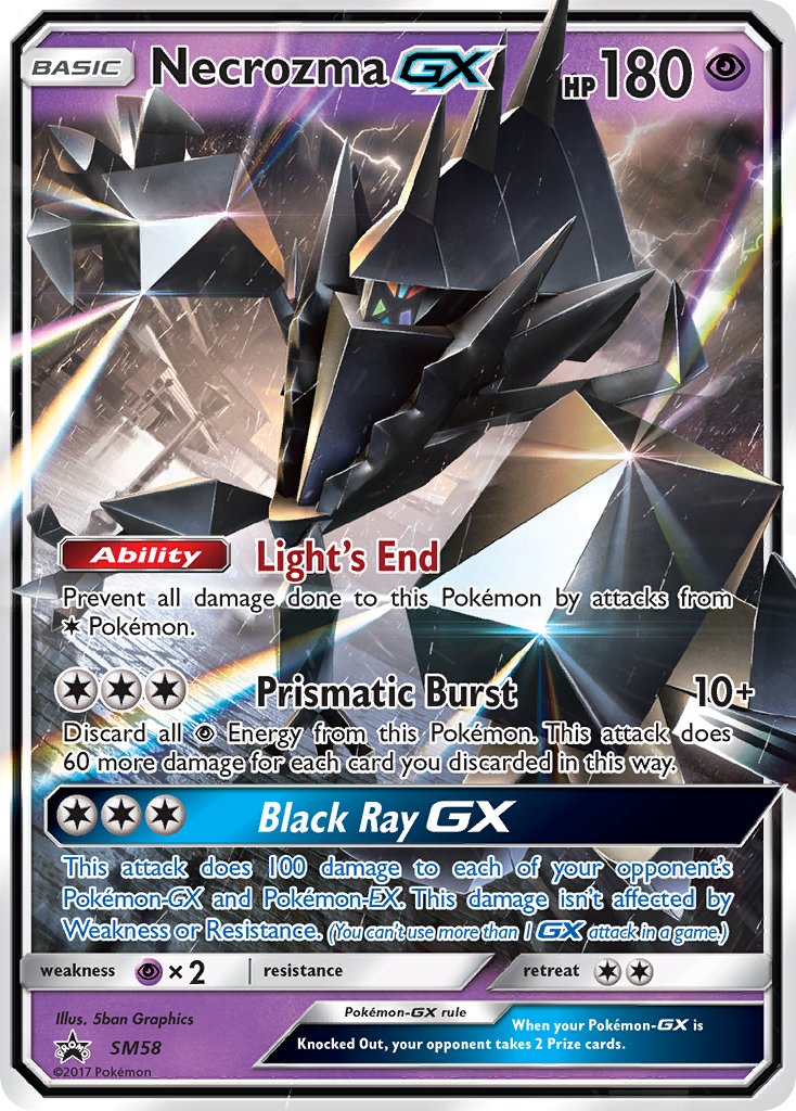 Dusk Mane Necrozma-GX (Ultra Prism 90/156) – TCG Collector