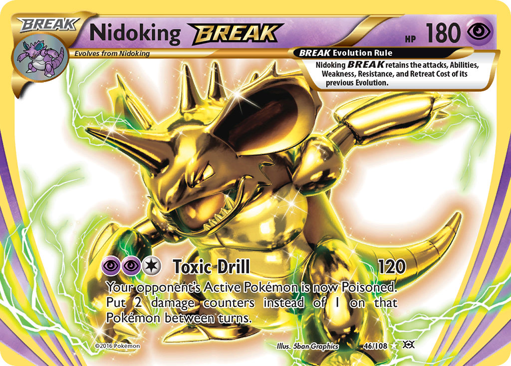 Nidoking BREAK - 46 - Evolutions