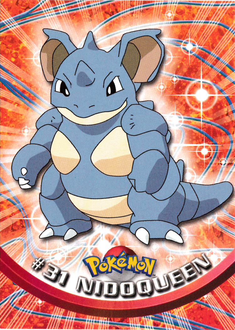 Nidoqueen - 31 - Topps - Series 1 - front