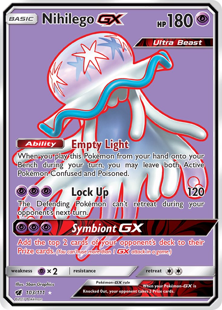 Nihilego-GX - 103 - Crimson Invasion