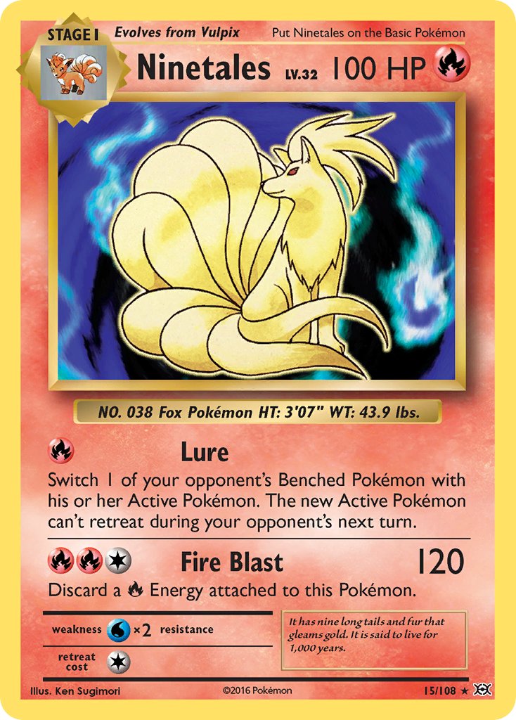 Ninetales - 15 - Evolutions