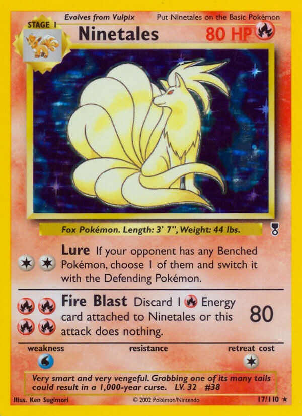 Ninetales - 17 - Legendary Collection