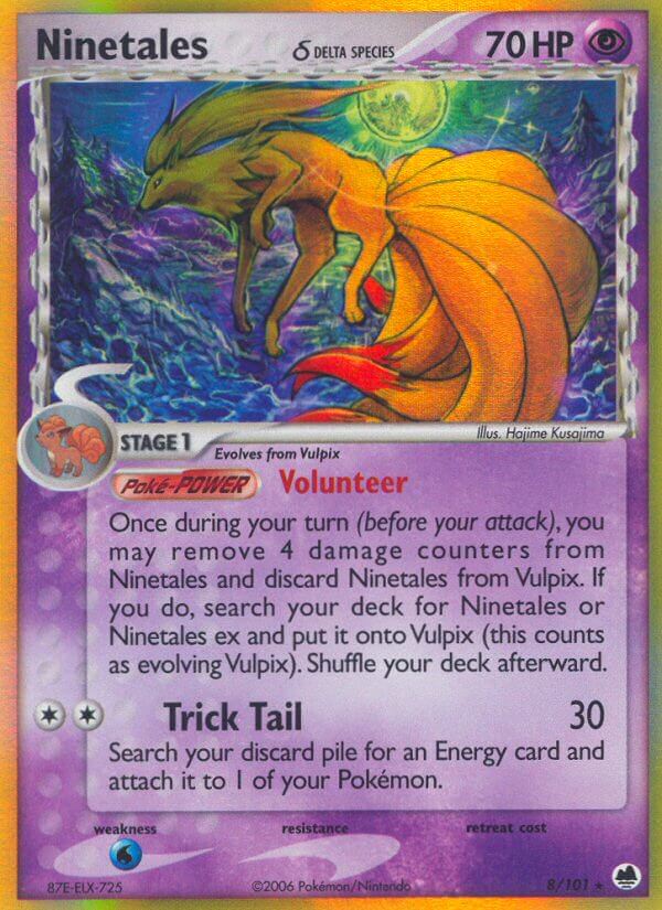 Ninetales - 8 - Dragon Frontiers