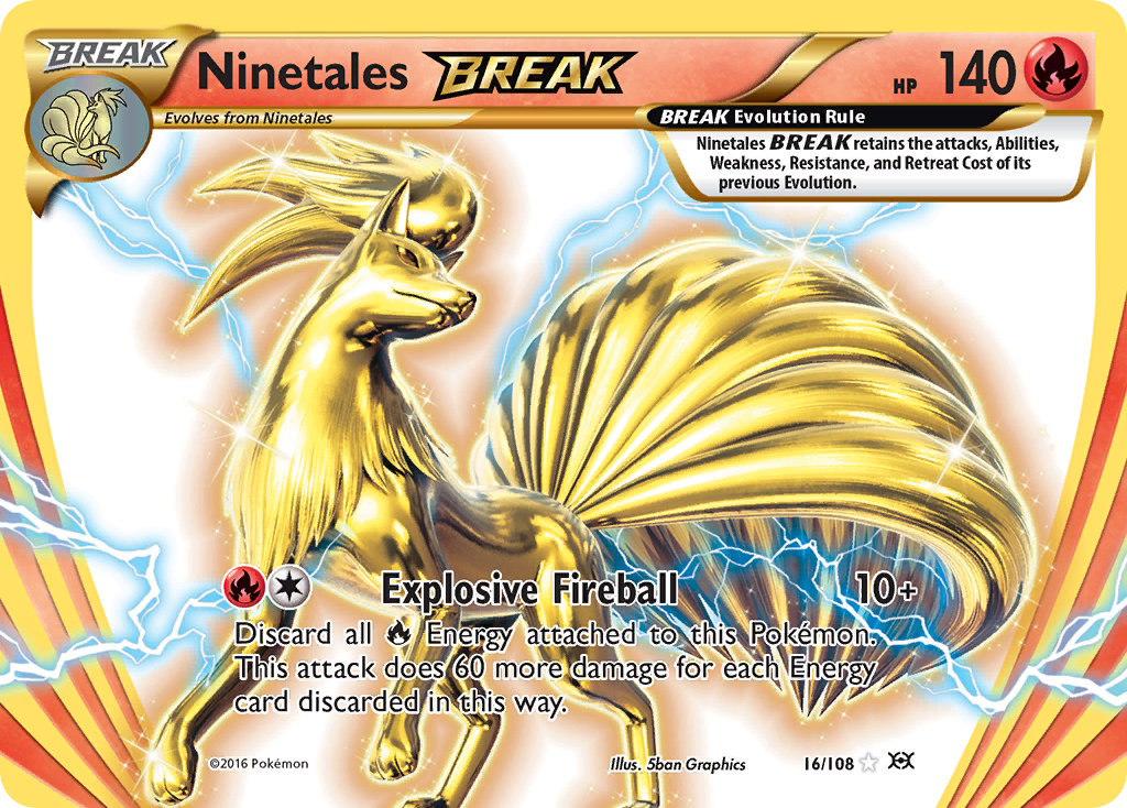 Ninetales BREAK - 16 - Evolutions
