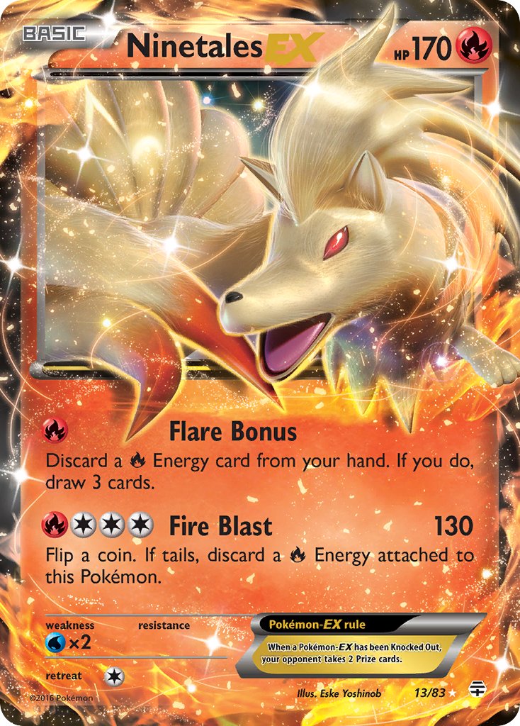 Ninetales-EX - 13 - Generations