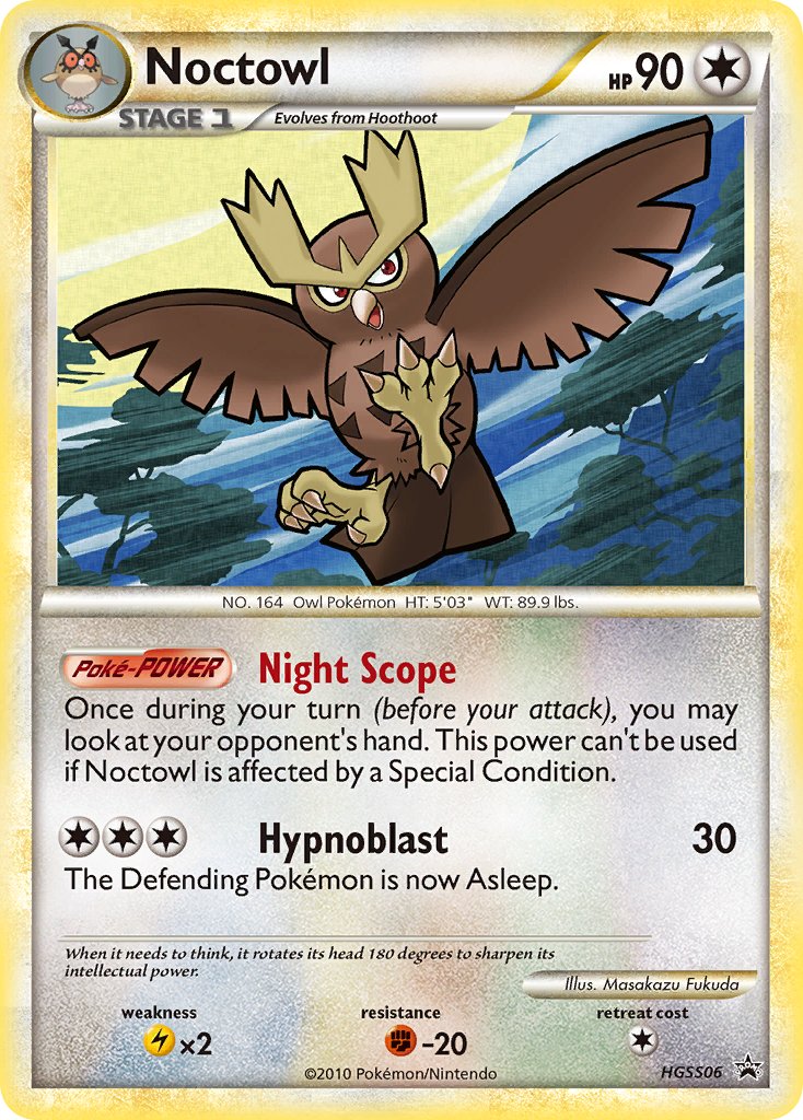 Noctowl - HGSS06 - HeartGold & SoulSilver Promos