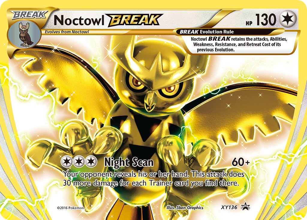 Noctowl BREAK - XY136 - XY Promos