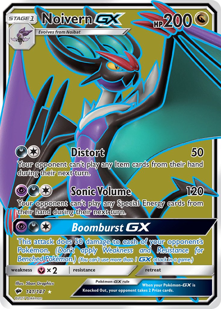 Noivern-GX - 141 - Burning Shadows