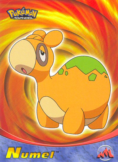 Numel - 60 - Topps - Pokemon Advanced - front