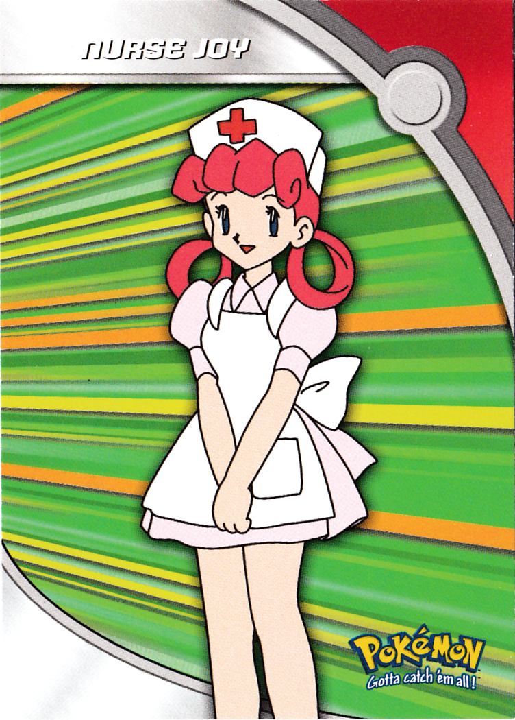 Nurse Joy - HV16 - Topps - Series 3 - front