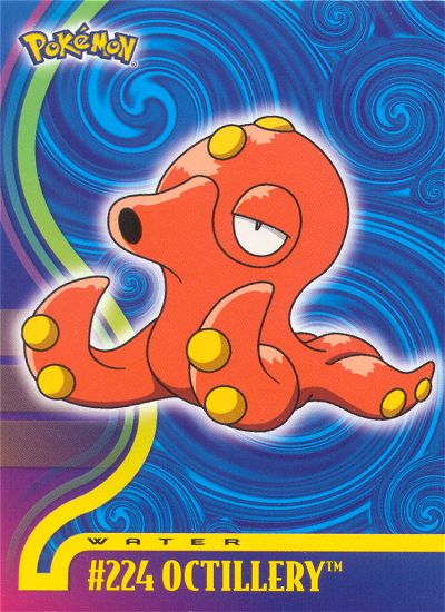 Octillery - 224 - Topps - Johto League Champions - front