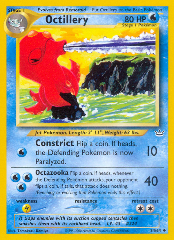 Octillery - Neo Revelation - Unlimited