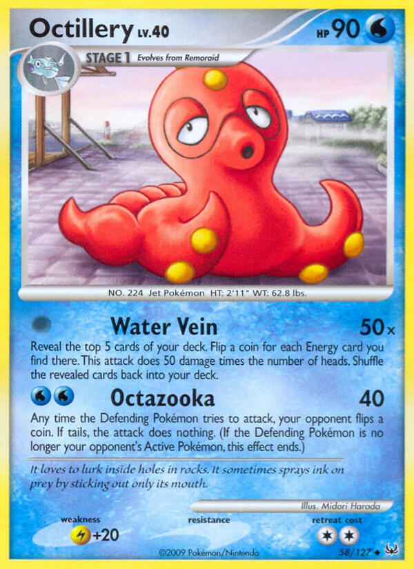 Octillery - 58 - Platinum