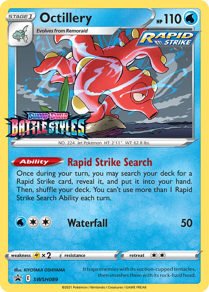 Octillery - SWSH089 - Sword & Shield Promos